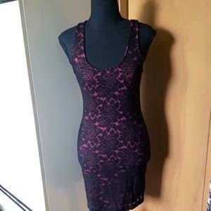 Lace summer mini dress